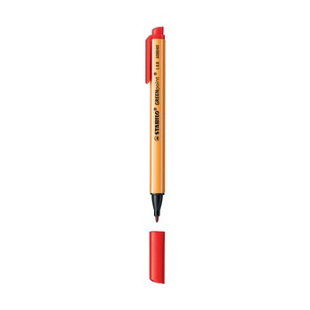 Ручка капилярная Stabilo Greenpoint 0.8 мм.