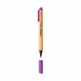 Ручка капилярная Stabilo Greenpoint 0.8 мм.