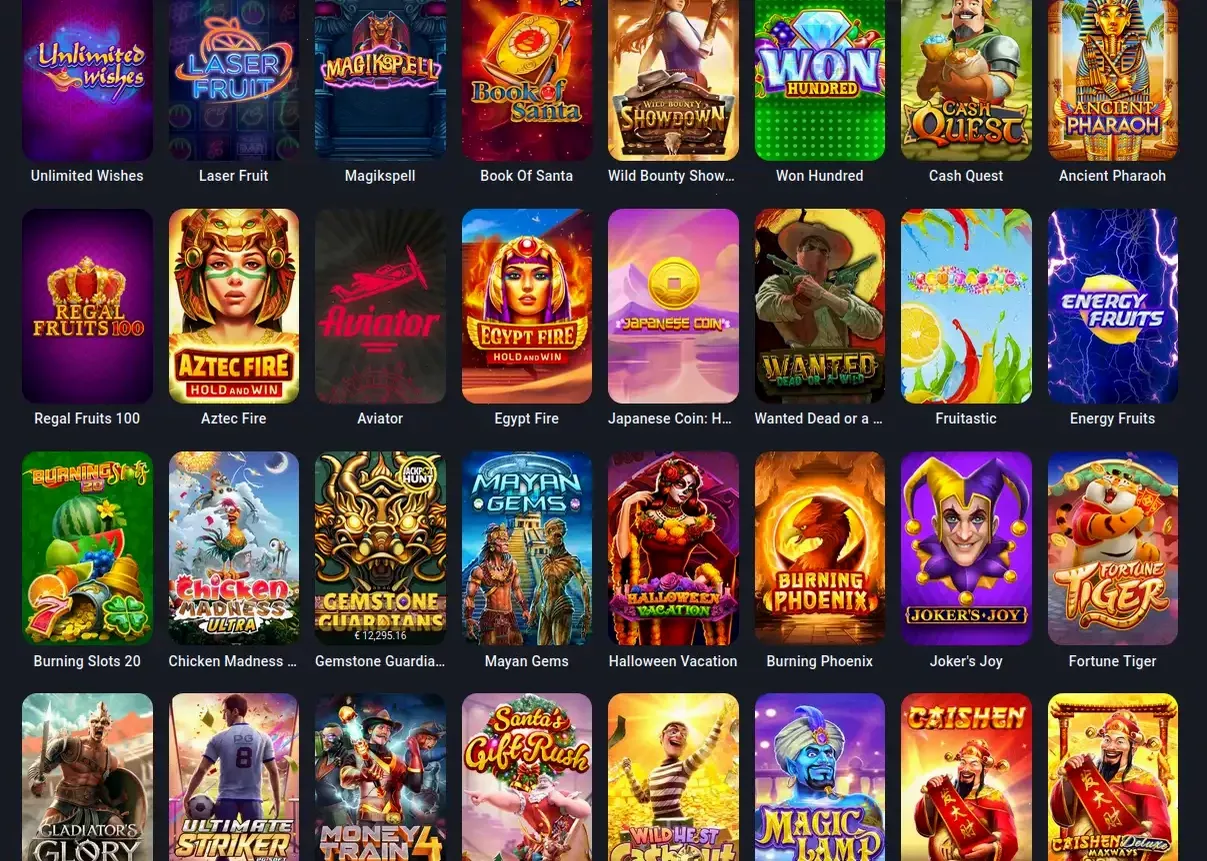 Игровой интерфейс онлайн казино Макс Слотс